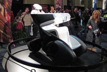 futuristic powerchair